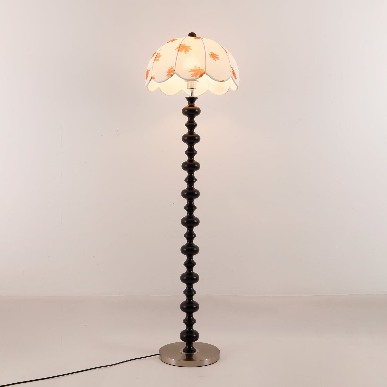 Autumn Wood Fabric Elegant Floor Lamp - Letslighting