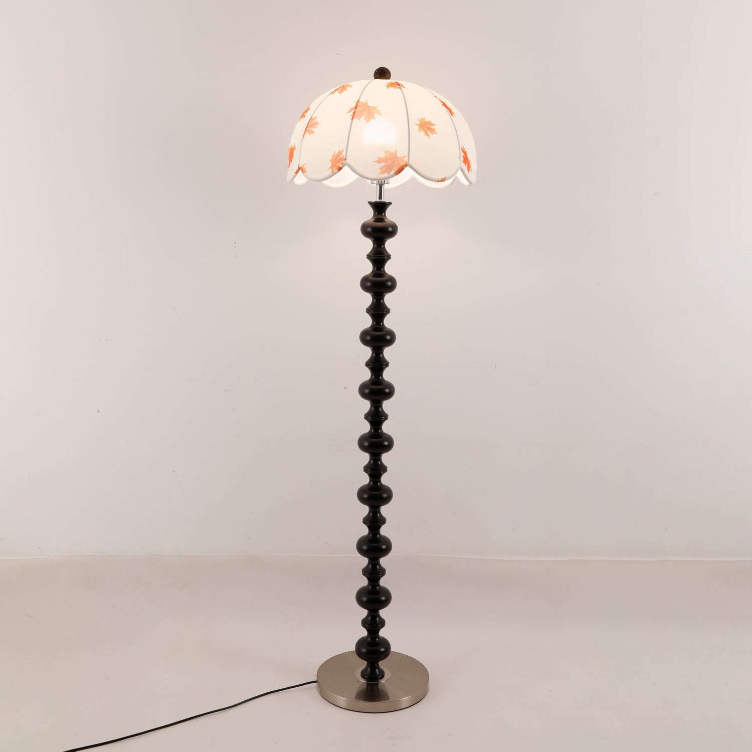 Autumn Wood Fabric Elegant Floor Lamp - Letslighting