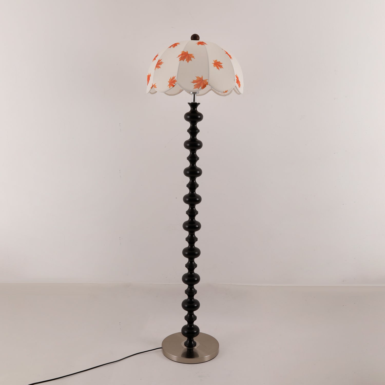 Autumn Wood Fabric Elegant Floor Lamp - Letslighting