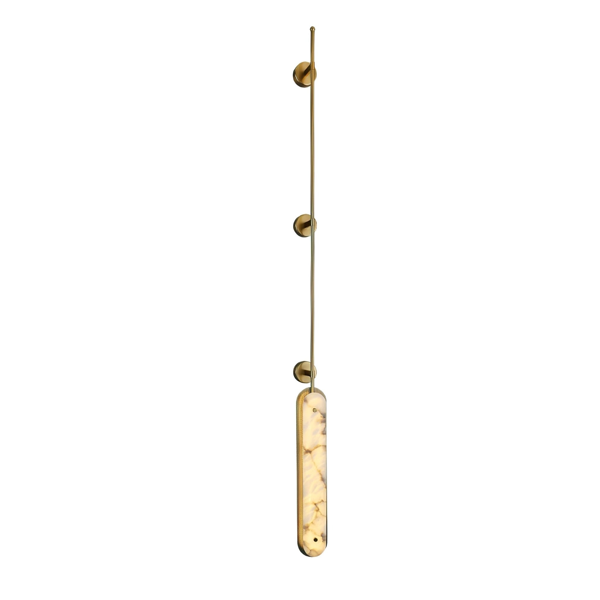Ilaeir Vertical Alabaster Pendant Light