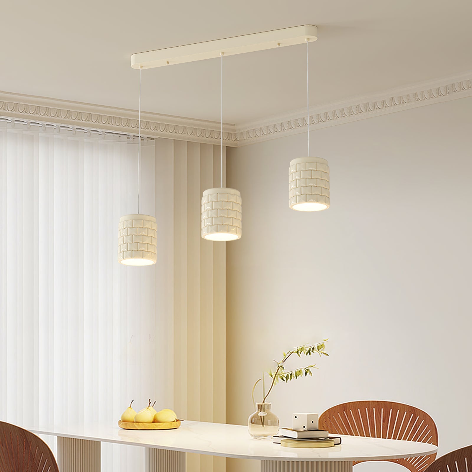 Vadoror Modern Minimalist Girl Resin Pendant Lamp - Letslighting
