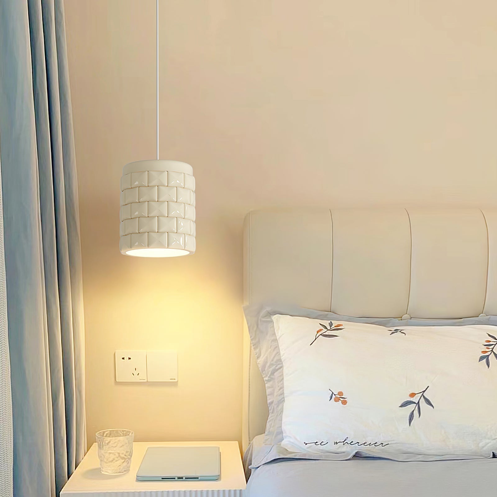 Vadoror Modern Minimalist Girl Resin Pendant Lamp - Letslighting