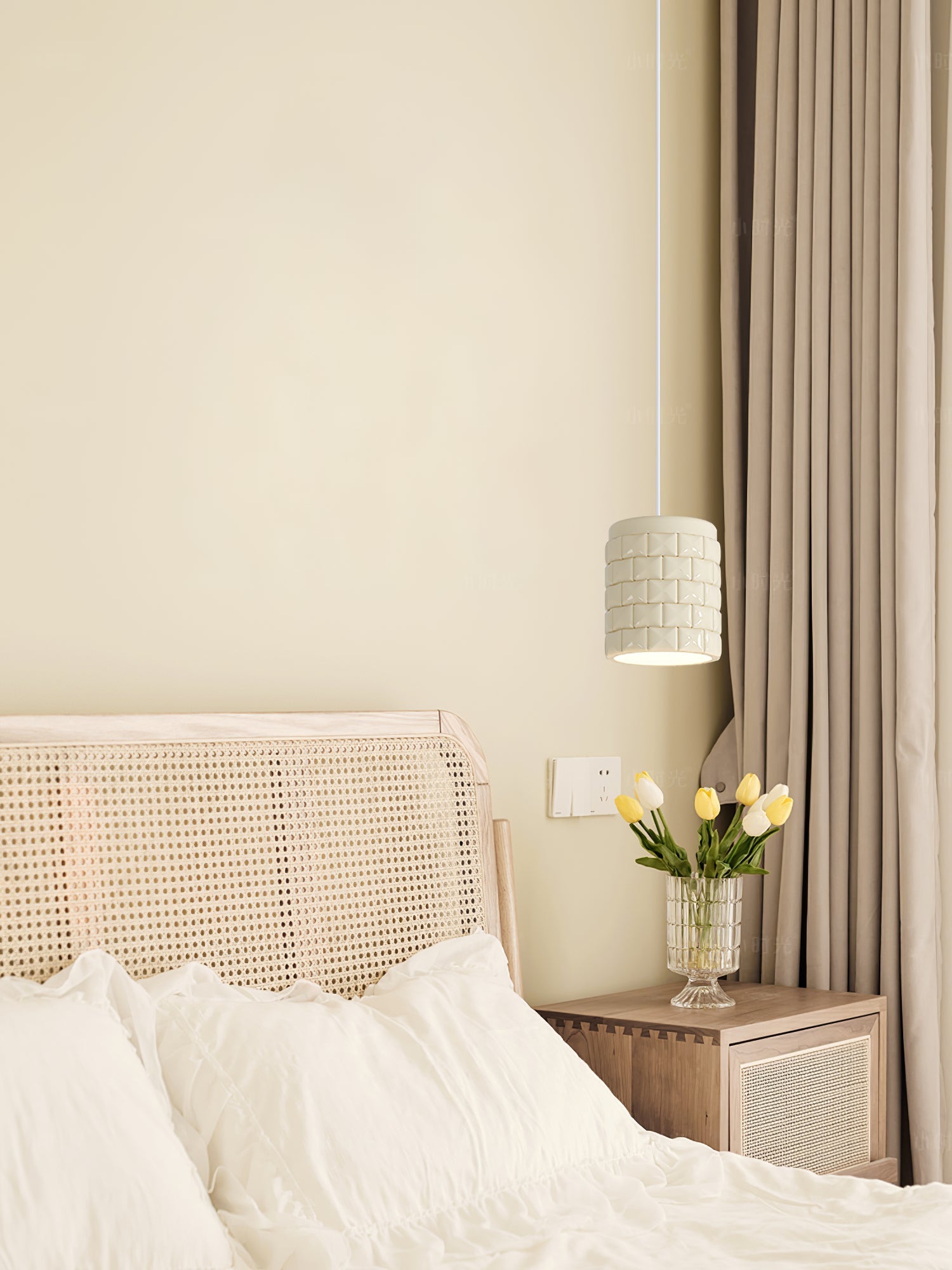 Vadoror Modern Minimalist Girl Resin Pendant Lamp - Letslighting