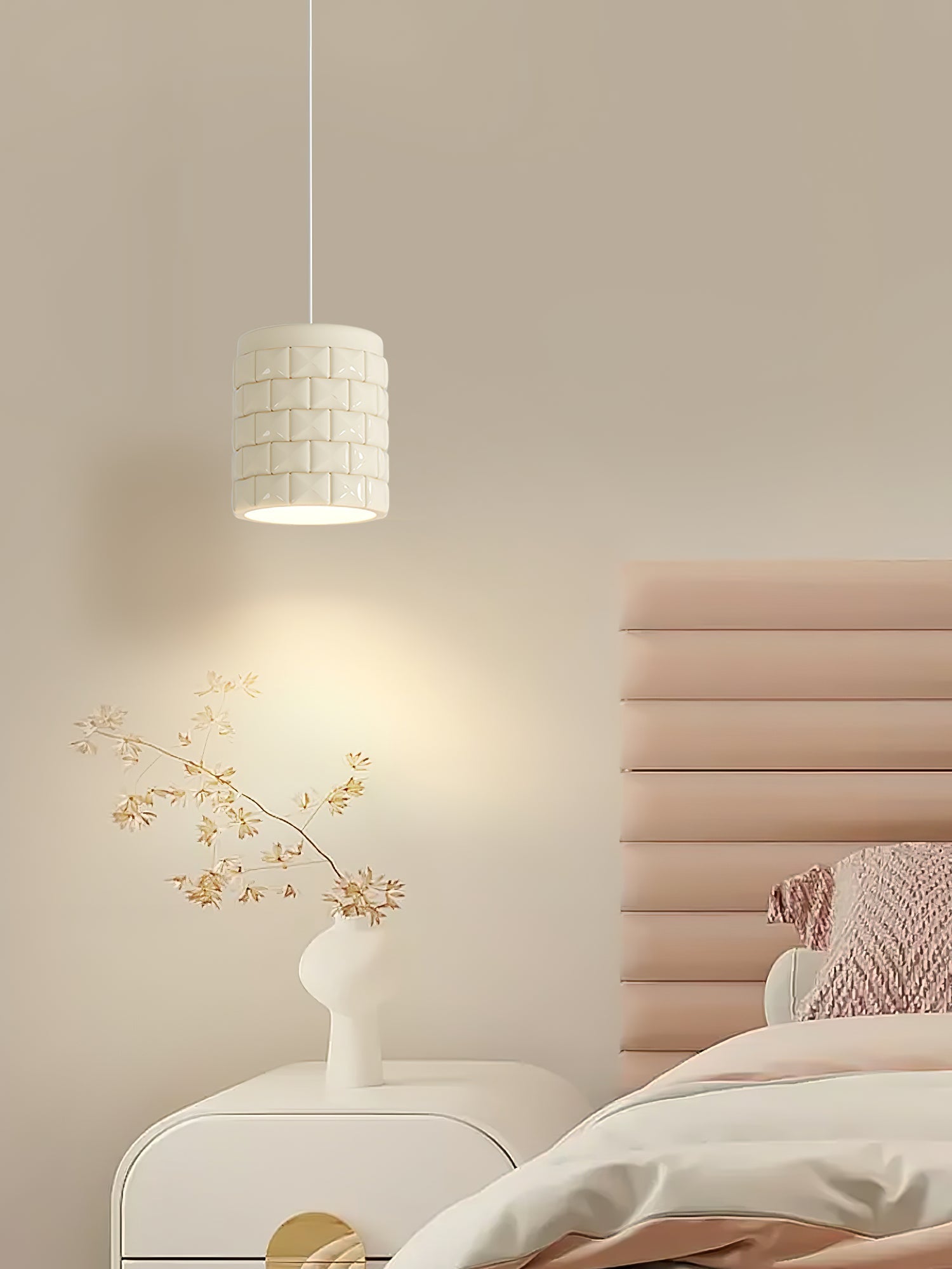Vadoror Modern Minimalist Girl Resin Pendant Lamp - Letslighting