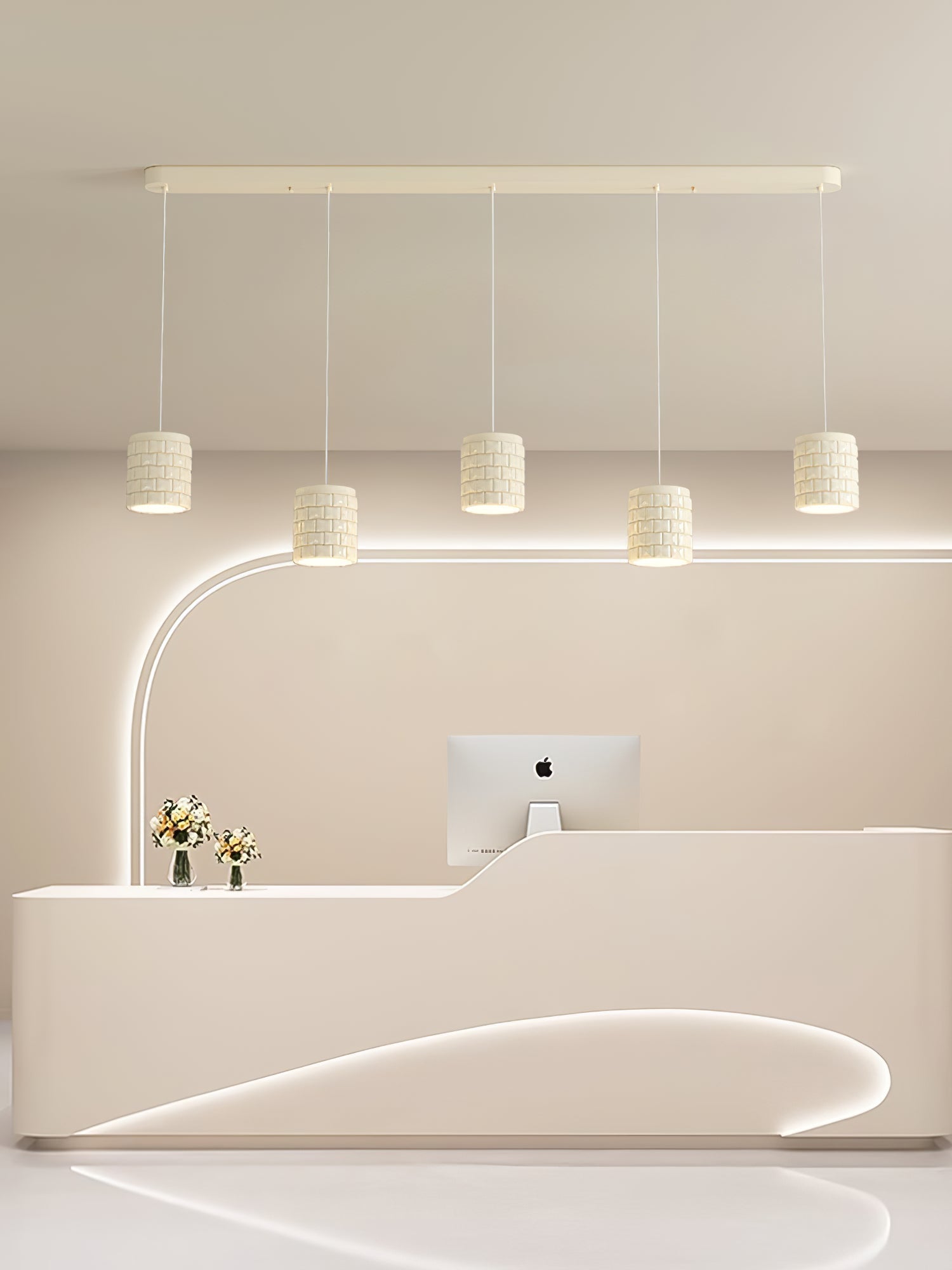 Vadoror Modern Minimalist Girl Resin Pendant Lamp - Letslighting