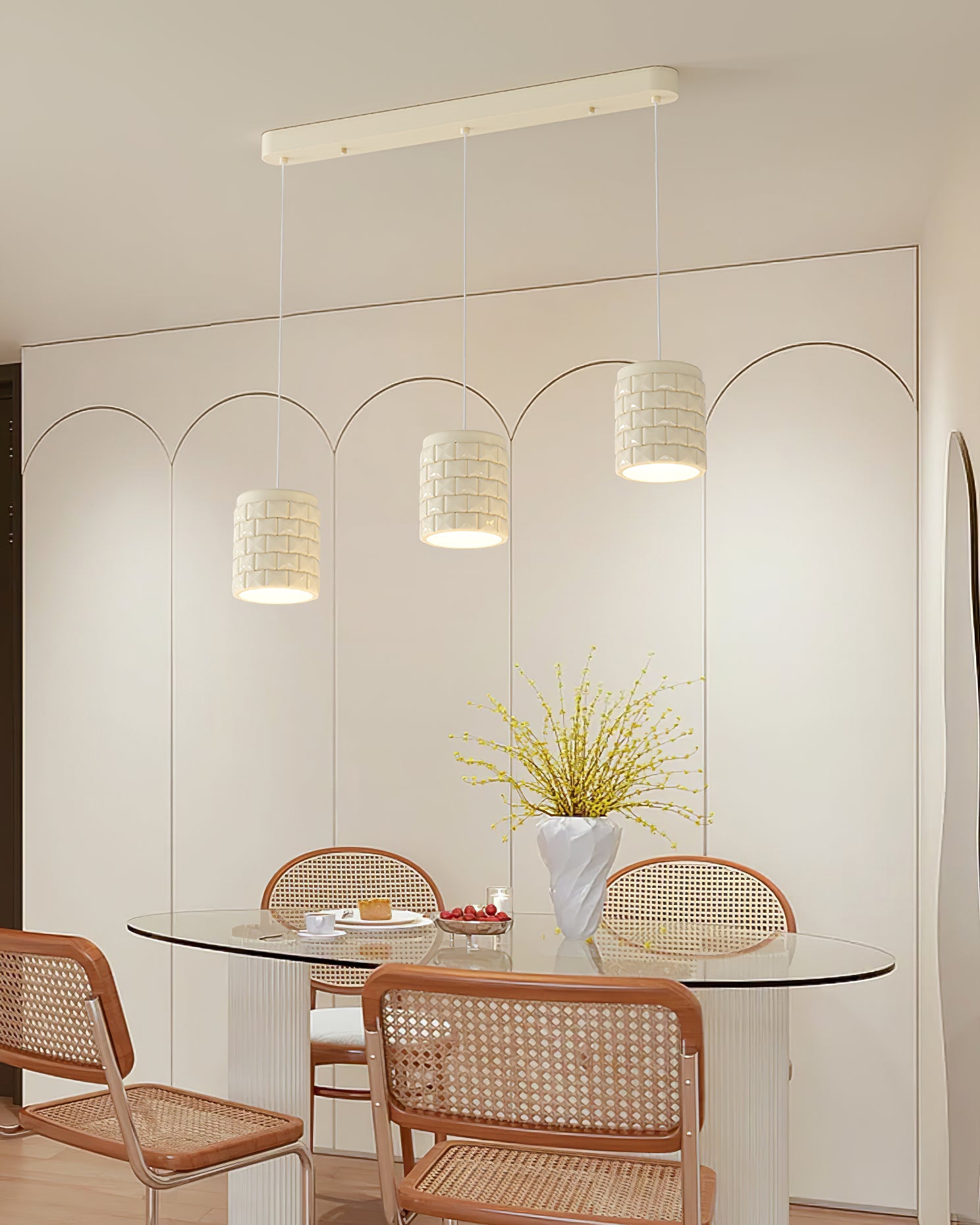 Vadoror Modern Minimalist Girl Resin Pendant Lamp - Letslighting