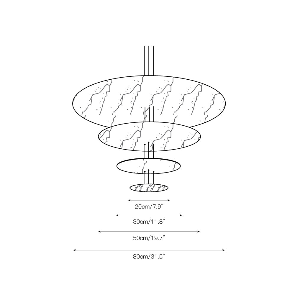 Erliris Postmodern Luxury Chandelier - Letslighting