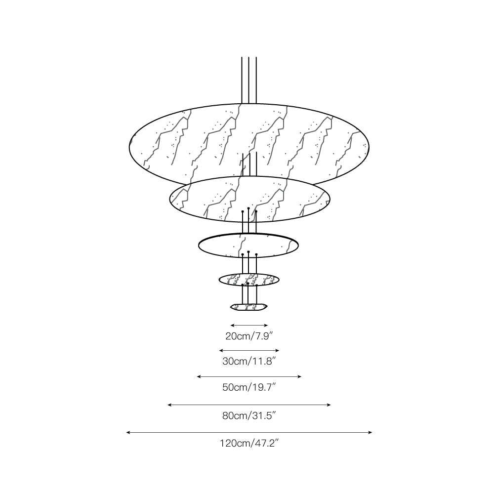 Erliris Postmodern Luxury Chandelier - Letslighting