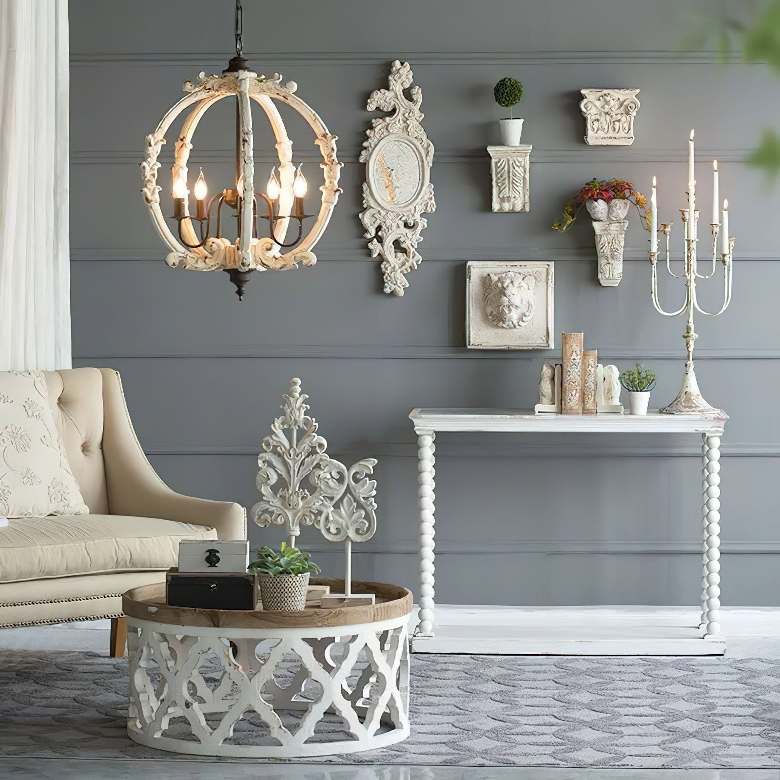Vathais Vintage Industrial Wood Pendant Lamp - Letslighting