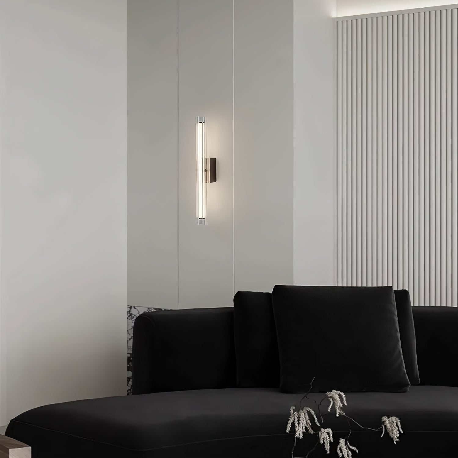 Linece Glass Contemporary Wall Lamp - Letslighting