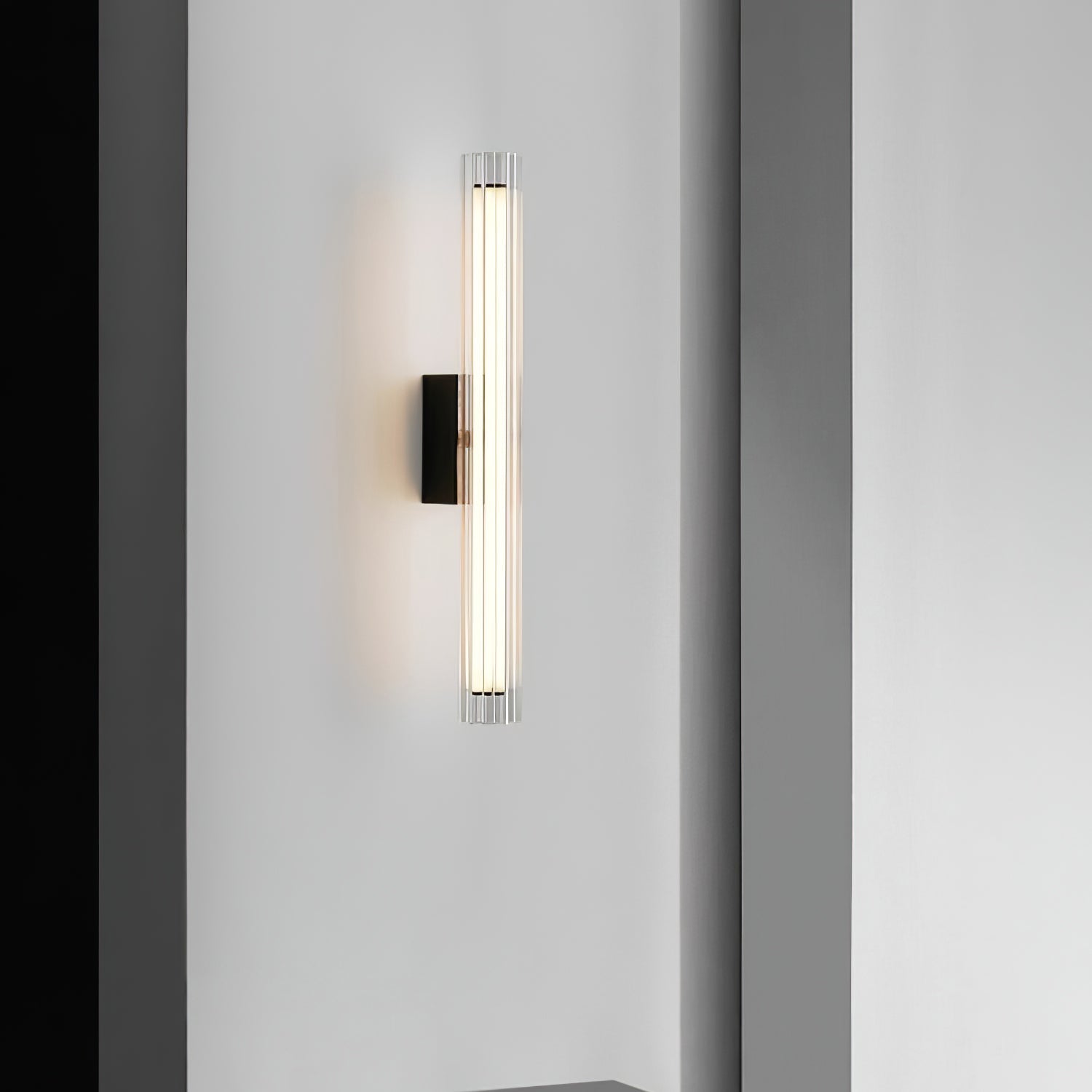 Linece Glass Contemporary Wall Lamp - Letslighting