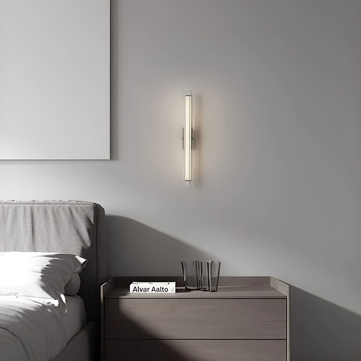 Linece Glass Contemporary Wall Lamp - Letslighting