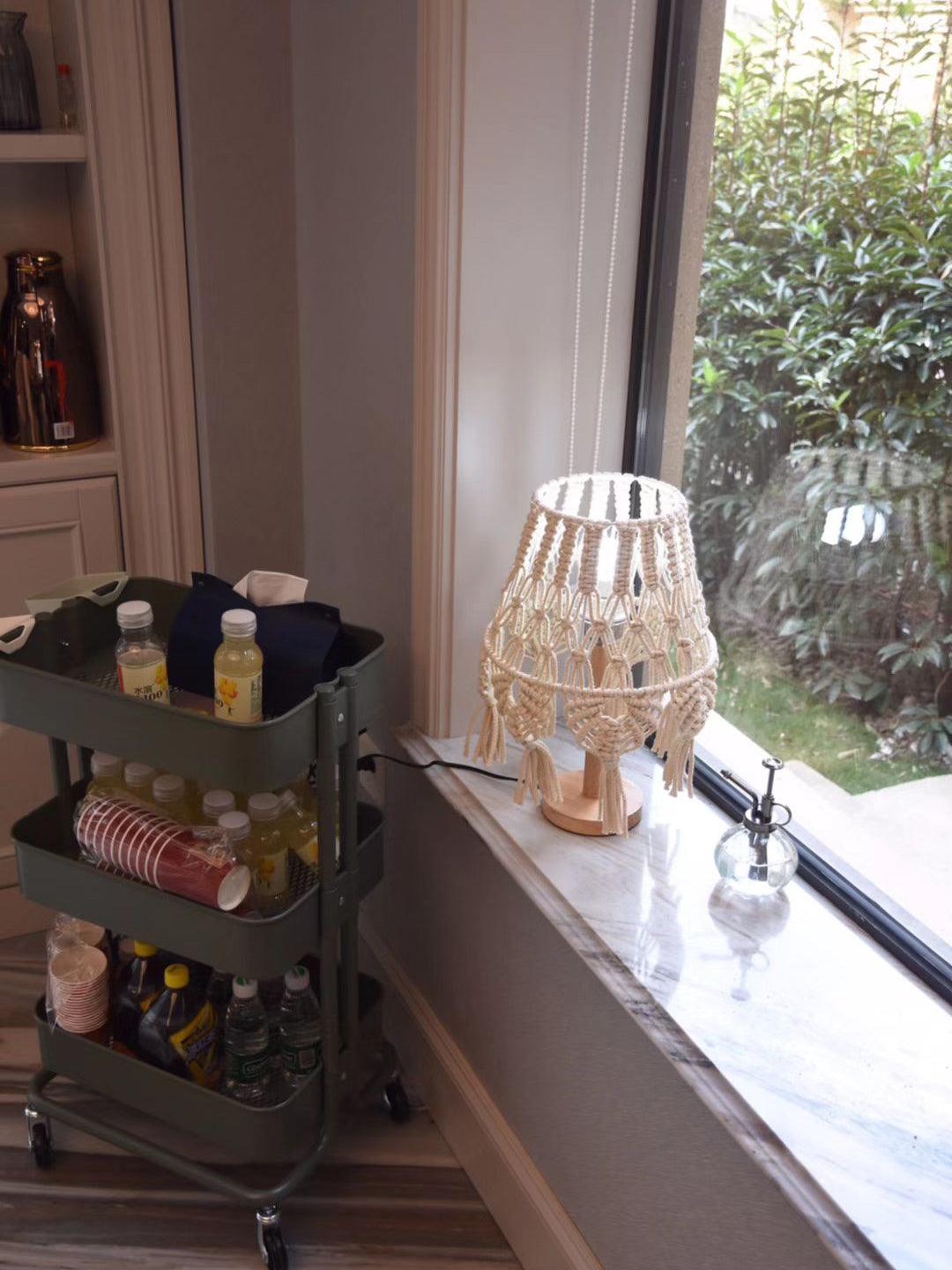 Tassara Wood Table Lamp - Letslighting