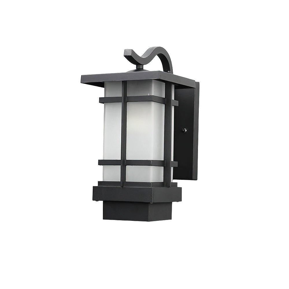 Madison Unique Glass Lantern Outdoor Wall Lamp - Letslighting