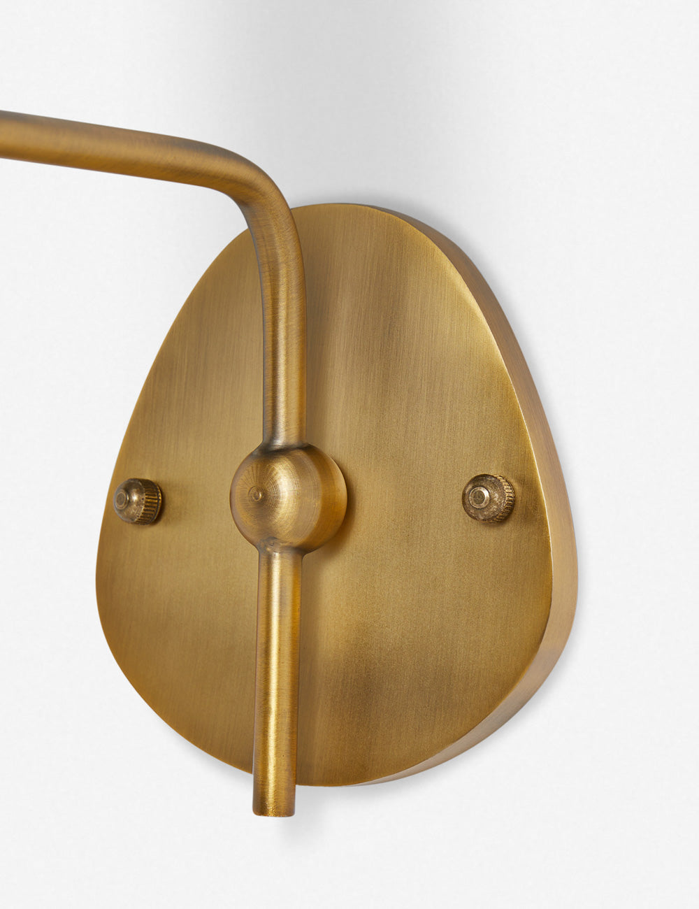Evynor Vintage Industrial Brass Fabric Wall Lamp - Letslighting