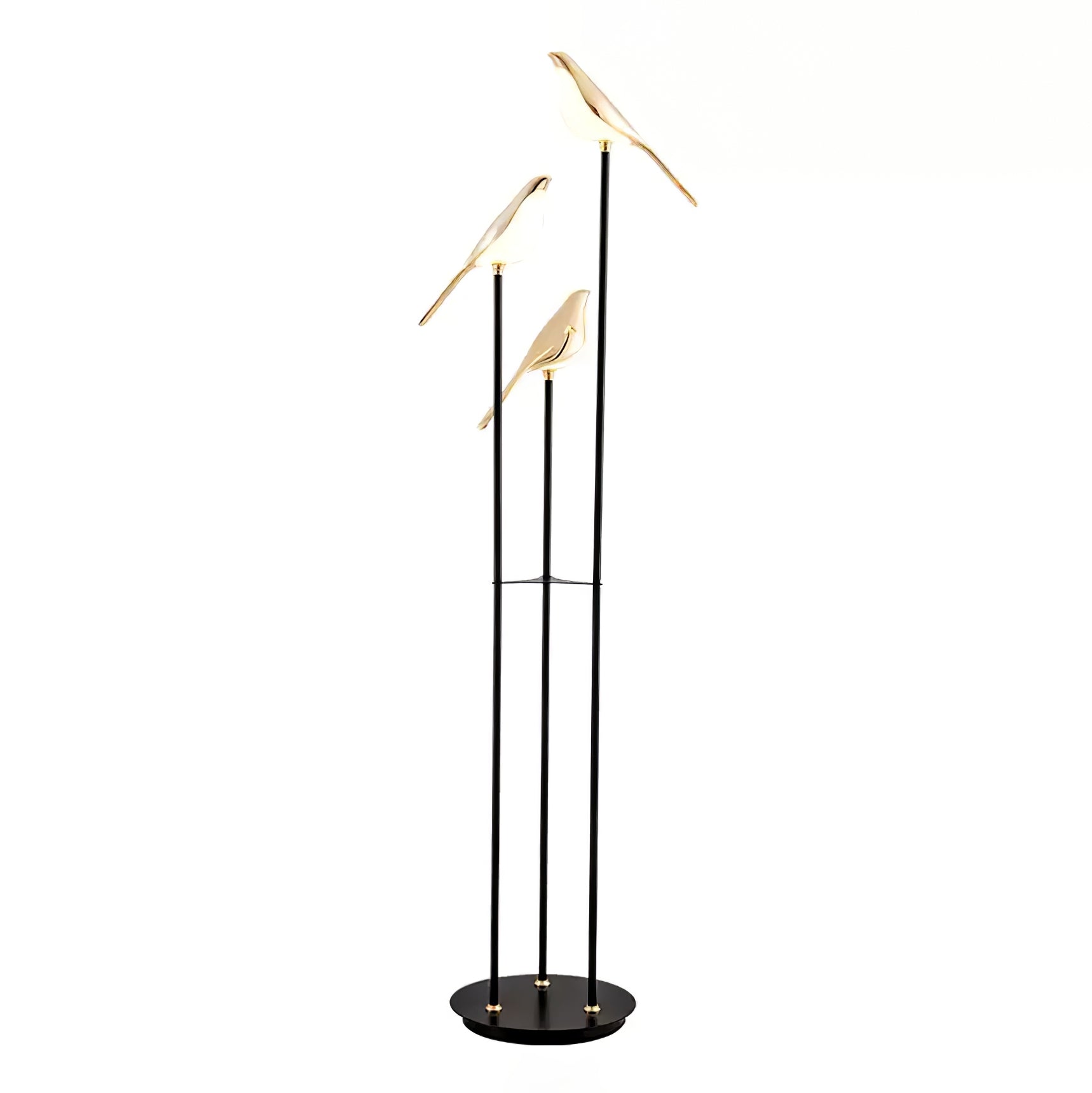 Umiren Art Deco Brass Floor Lamp - Letslighting