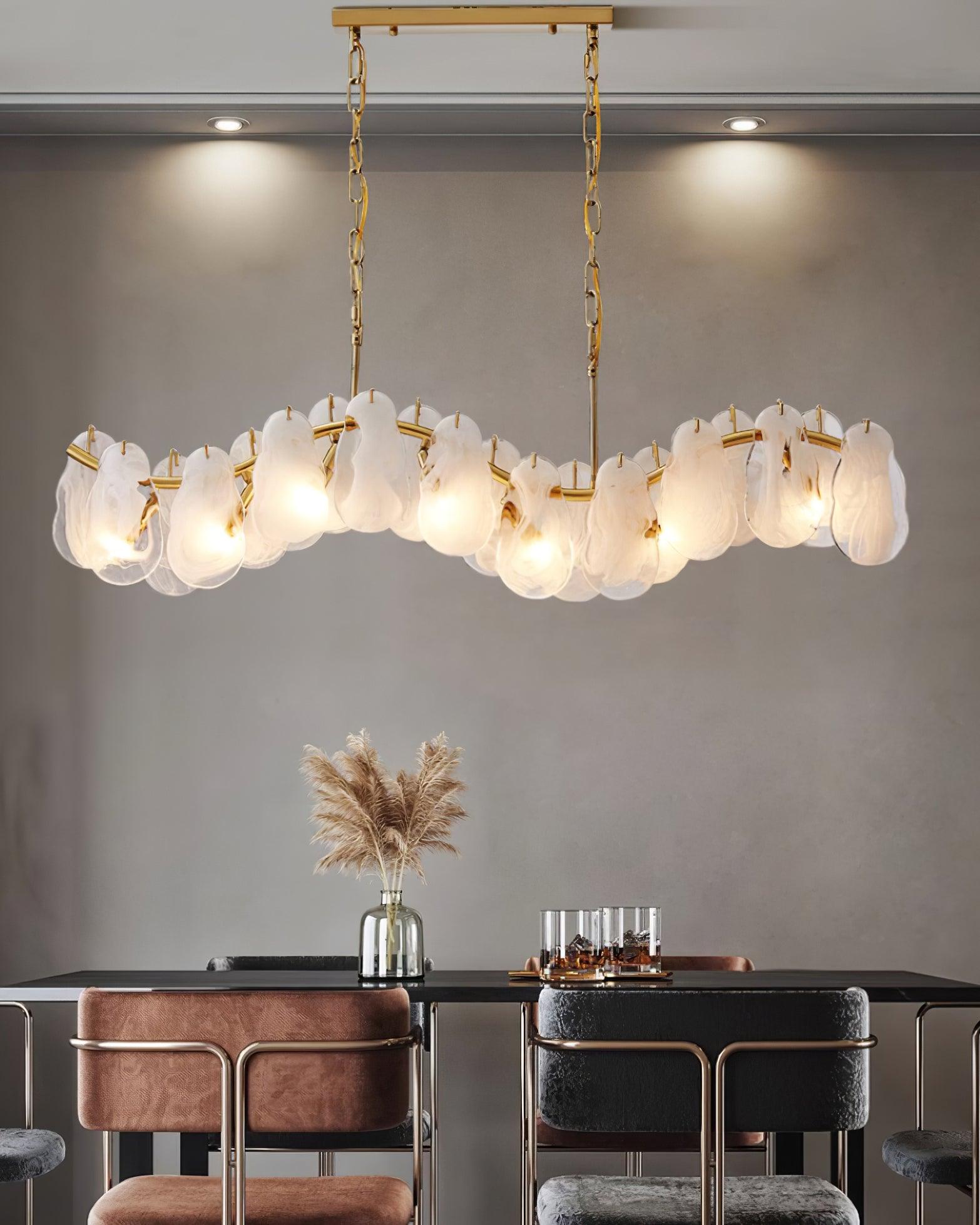 Lustra Chandelier Cloud Glass Panels - Letslighting