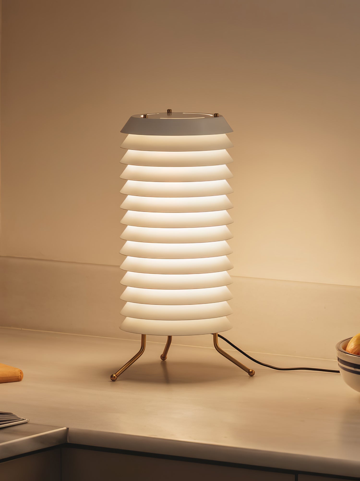Kora Lattice Scandinavian Table Lamp - Letslighting