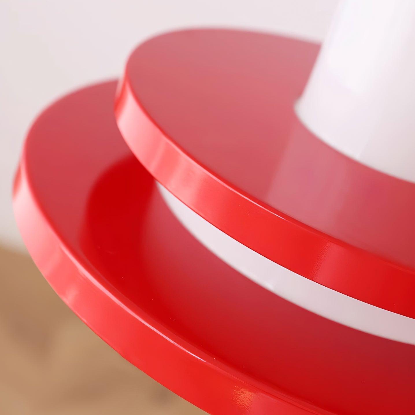 Eviso Red and White Pendant Light - Letslighting