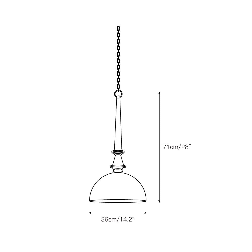 Ilshaos Vintage Industrial Wooden Pendant Lamp - Letslighting