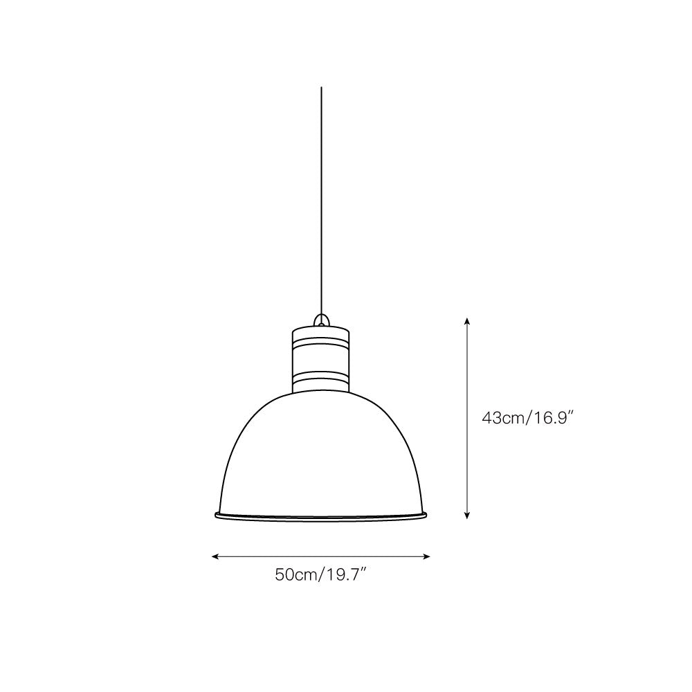 Ilshaos Vintage Industrial Wooden Pendant Lamp - Letslighting