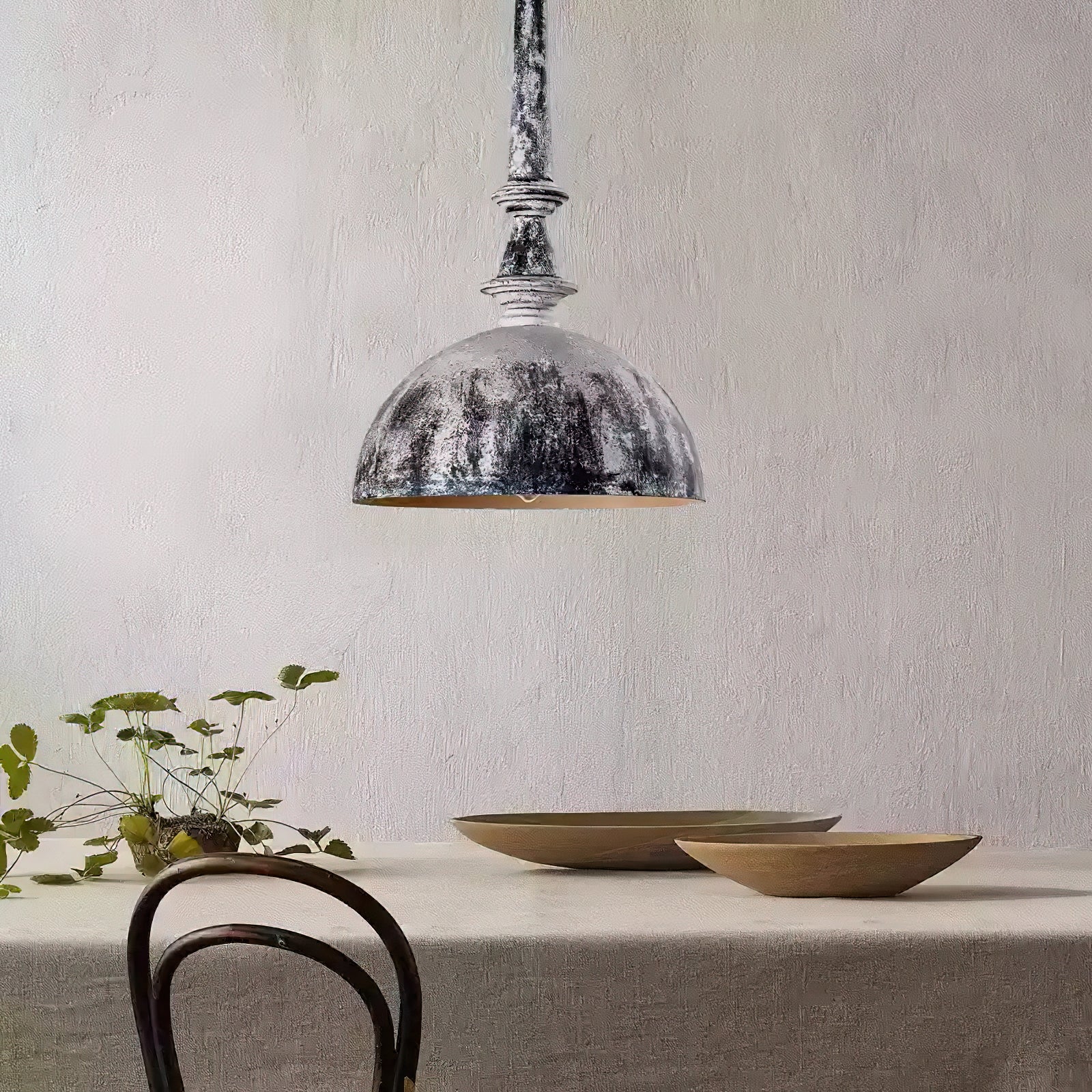 Ilshaos Vintage Industrial Wooden Pendant Lamp - Letslighting