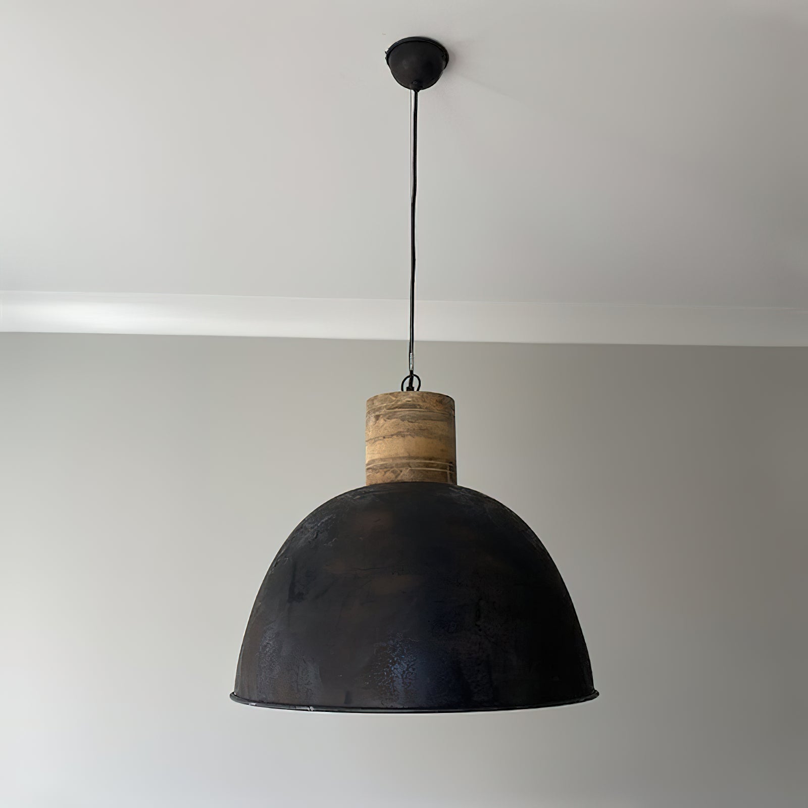Ilshaos Vintage Industrial Wooden Pendant Lamp - Letslighting