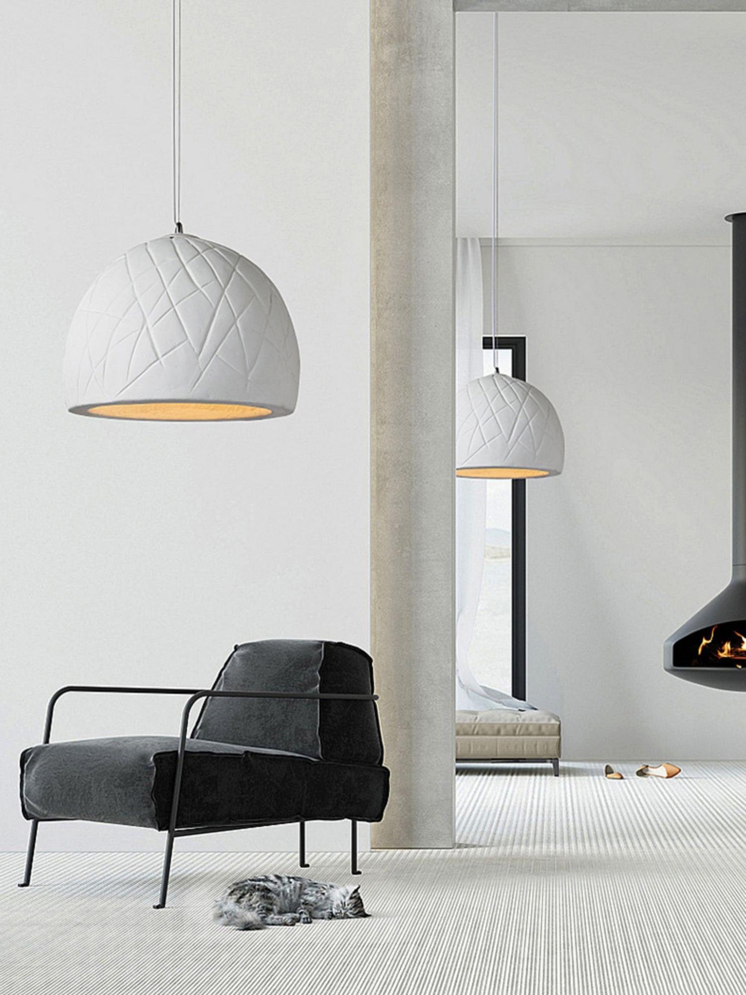 Cashaor Nordic Art Wabi Plastic Pendant Light - Letslighting