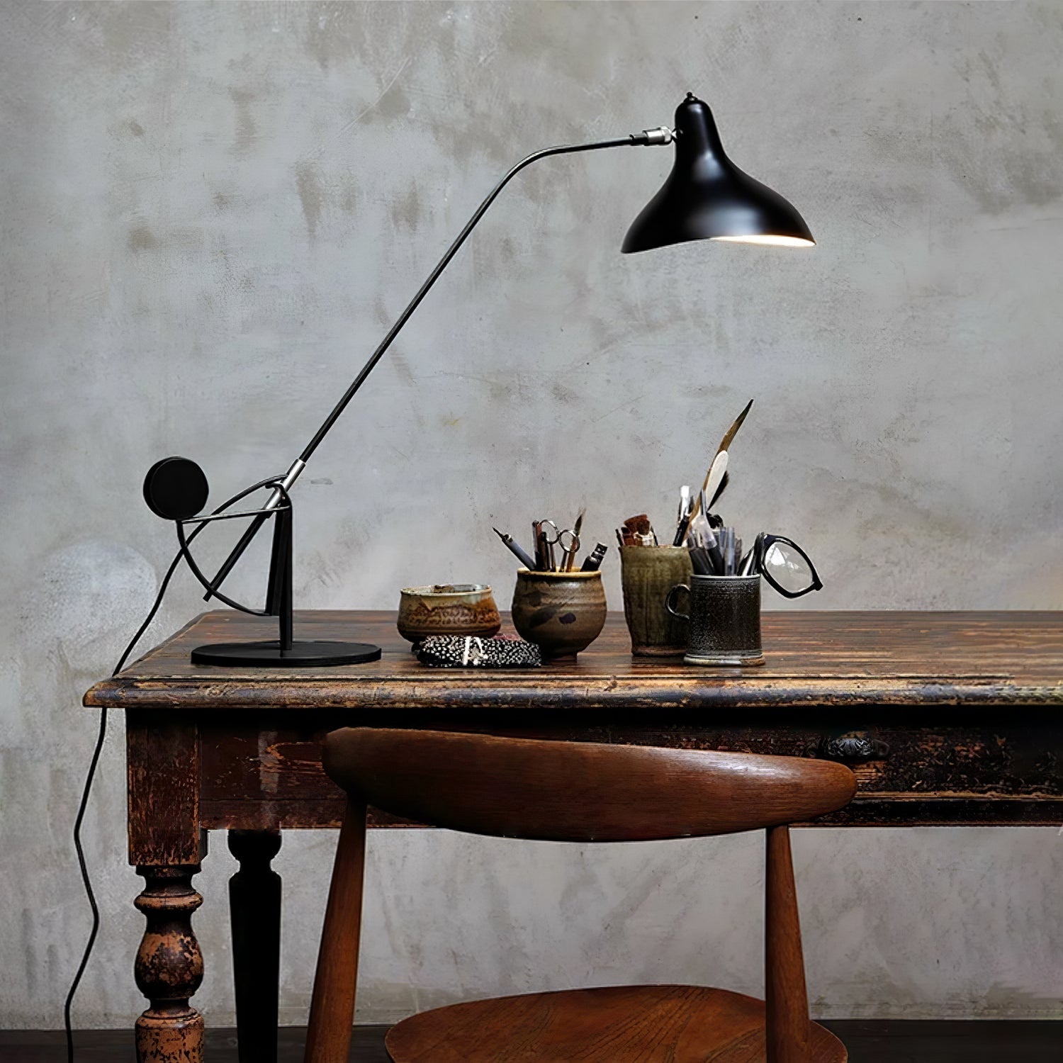 Sfera Industrial Table Lamp - Letslighting