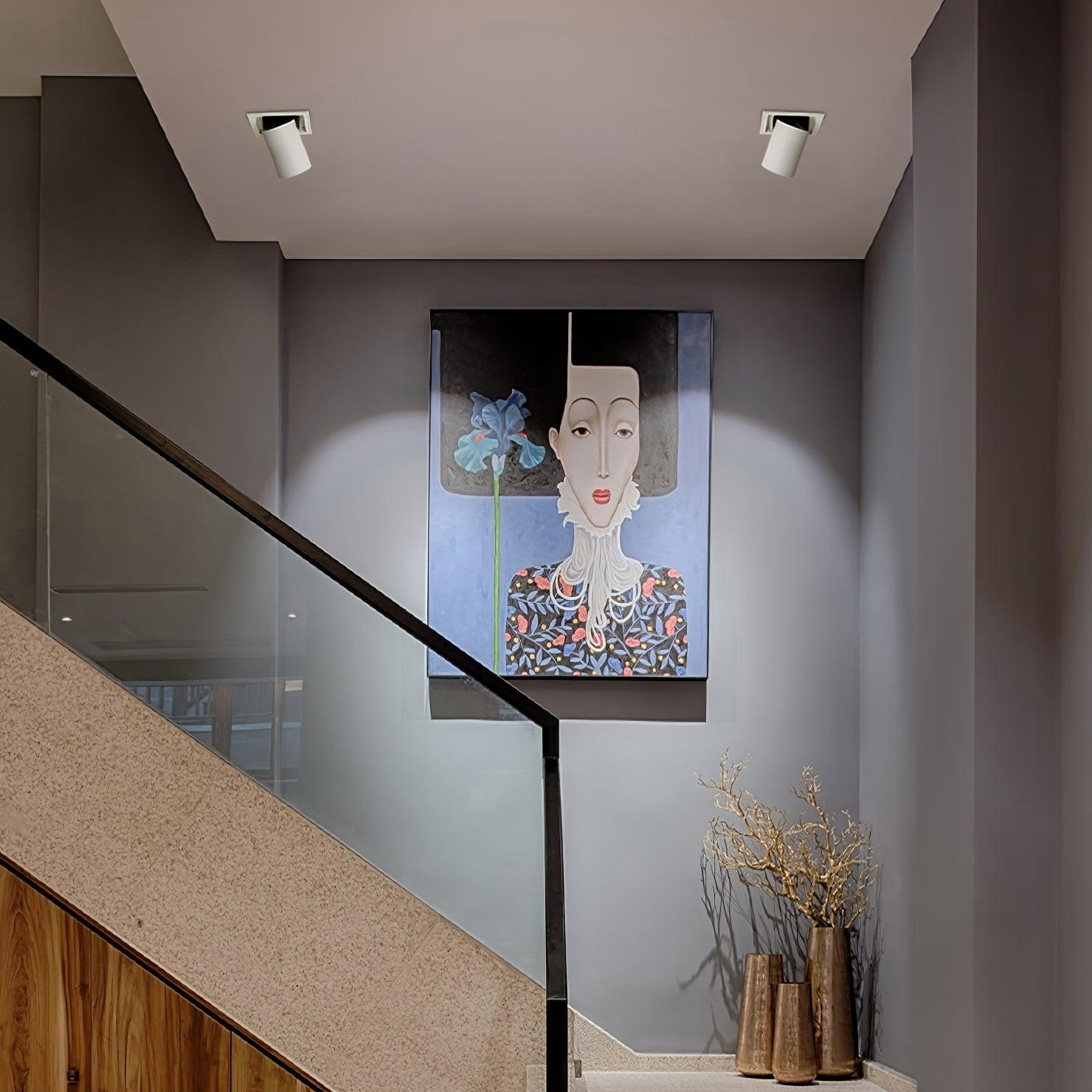 Lustra Ceiling Lamp Spotlight Black for Living Room - Letslighting