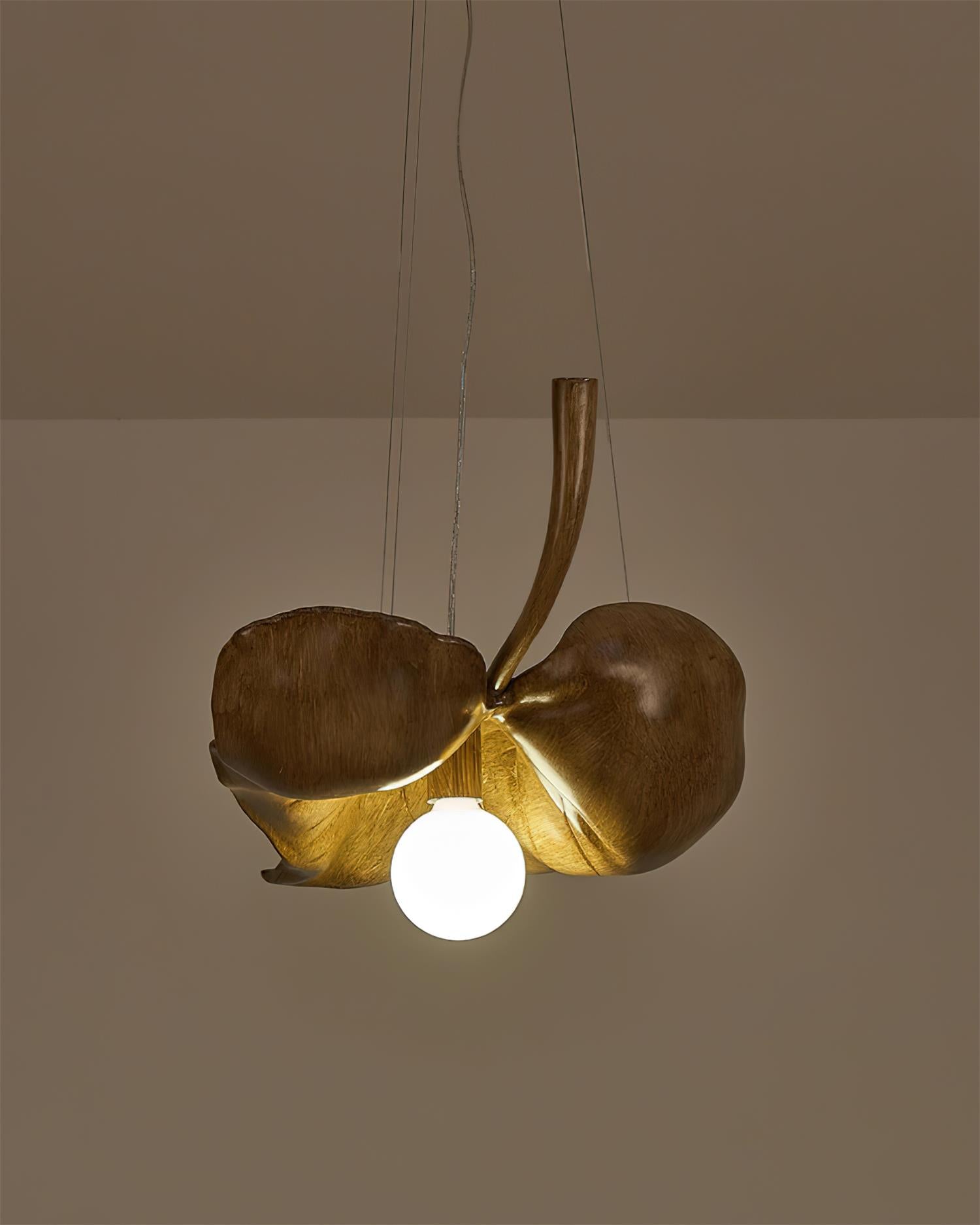 Maple Leaf Pendant Lamp Resin Organic Elegance - Letslighting