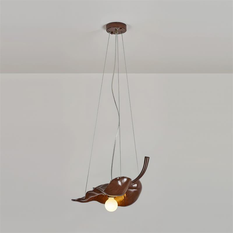 Maple Leaf Pendant Lamp Resin Organic Elegance - Letslighting