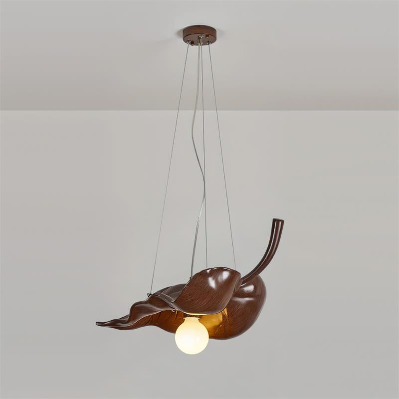 Maple Leaf Pendant Lamp Resin Organic Elegance - Letslighting