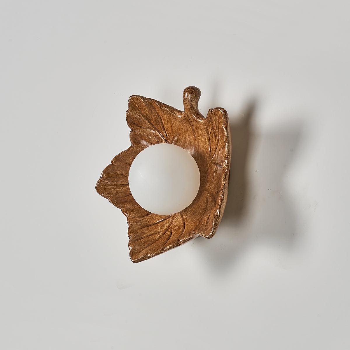 Maple Leaf Wall Light Elegant Organic - Letslighting
