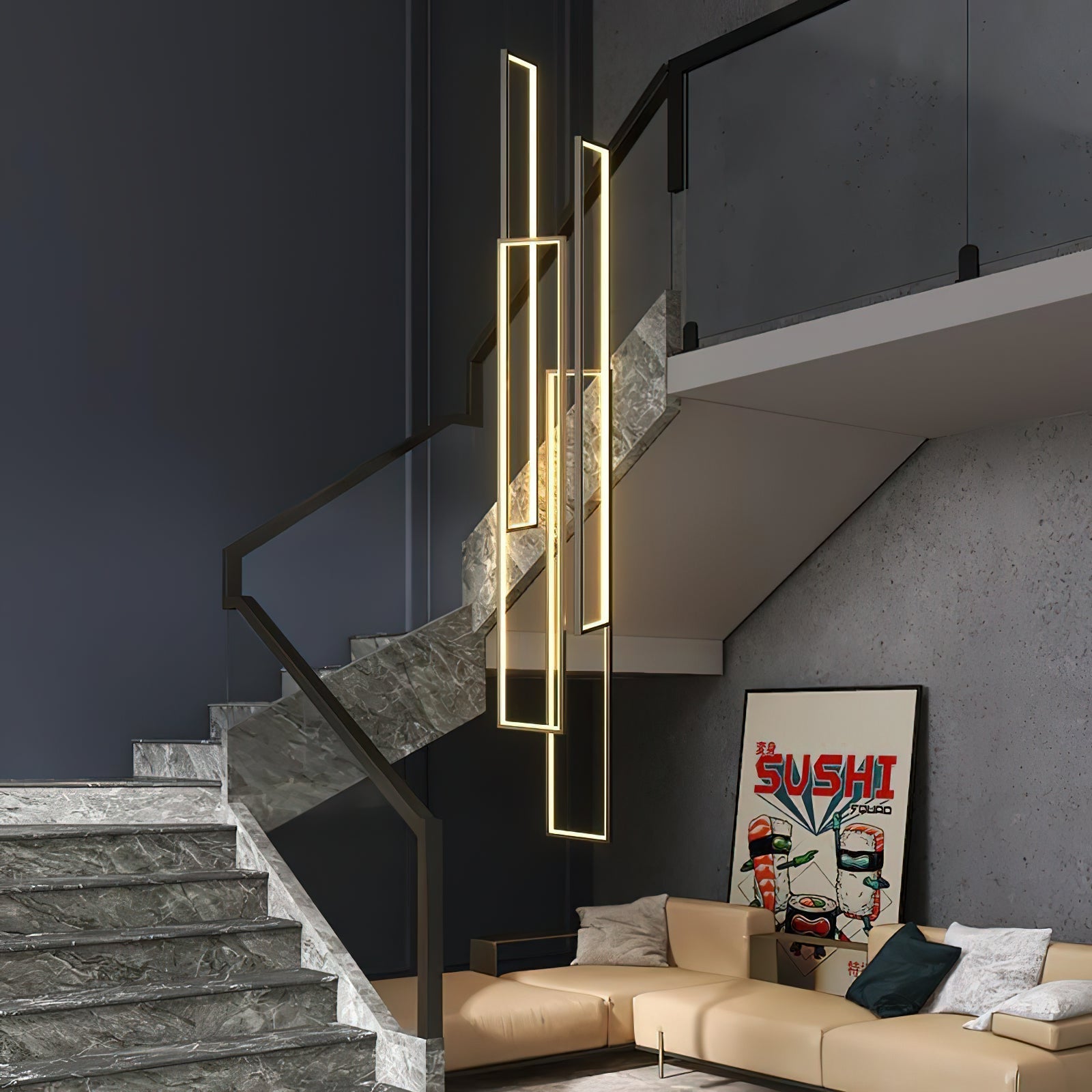 Sysorila Modern Minimalist LED Pendant Light - Letslighting