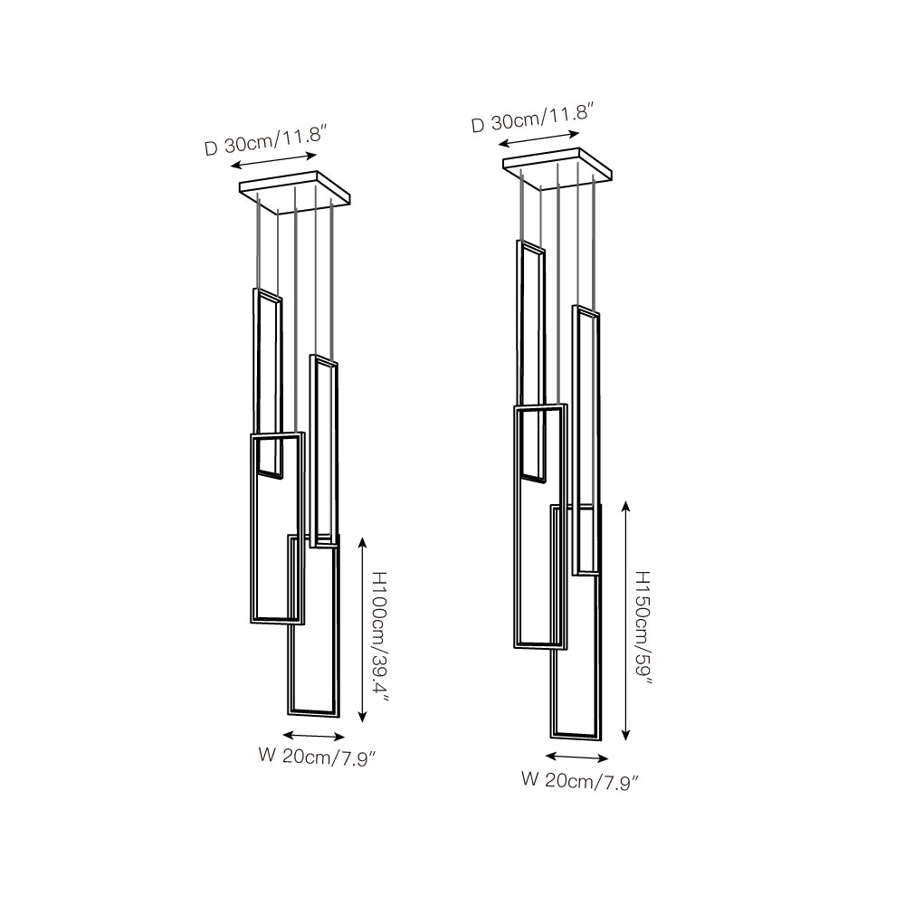 Sysorila Modern Minimalist LED Pendant Light - Letslighting