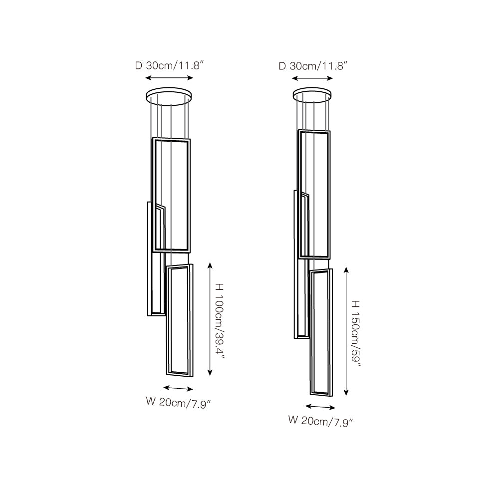 Sysorila Modern Minimalist LED Pendant Light - Letslighting