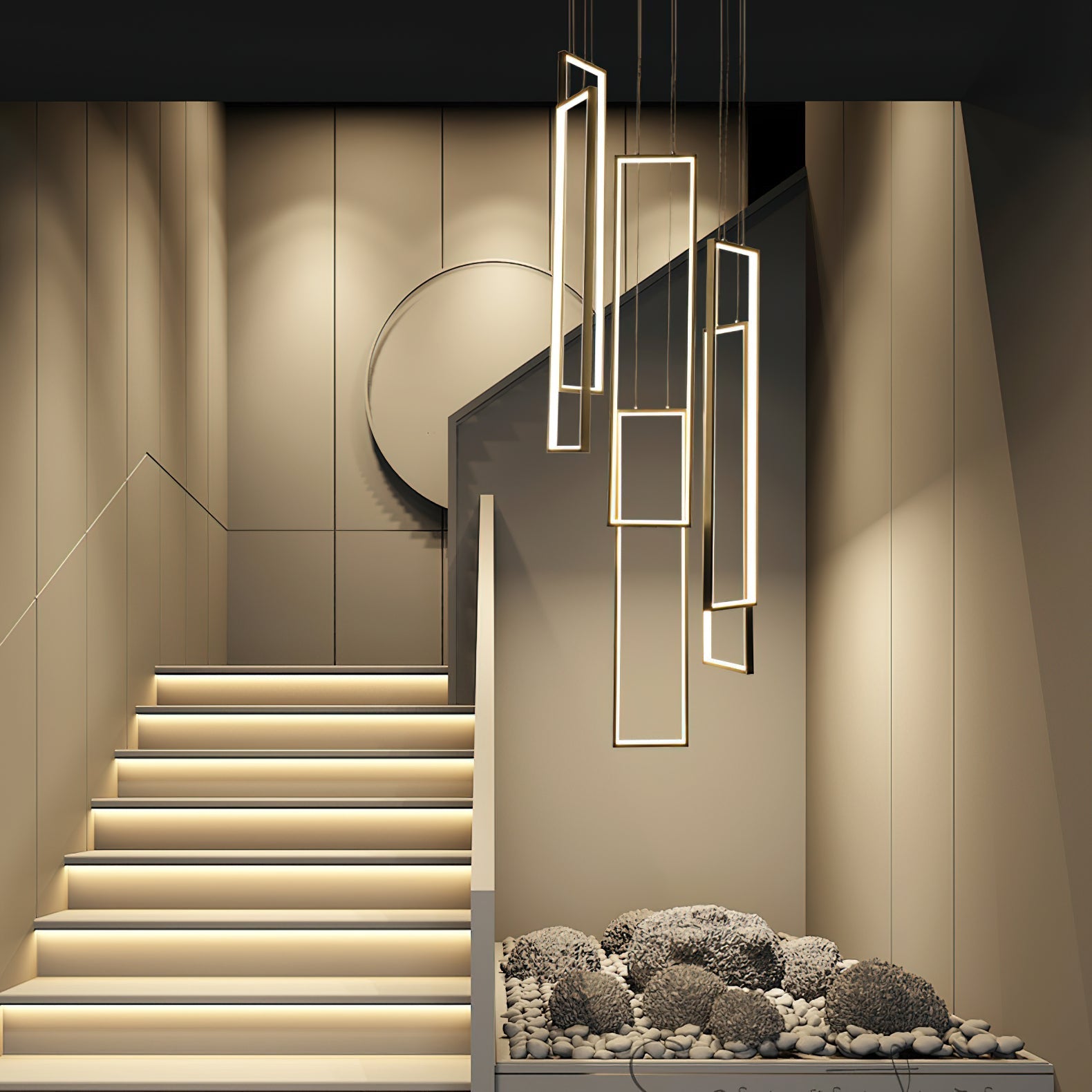 Sysorila Modern Minimalist LED Pendant Light - Letslighting