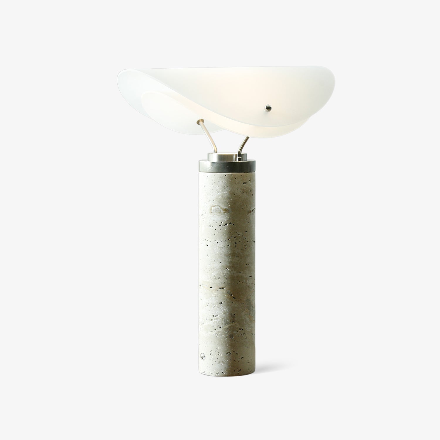 Inorielis Sculptural Travertine Table Lamp - Letslighting