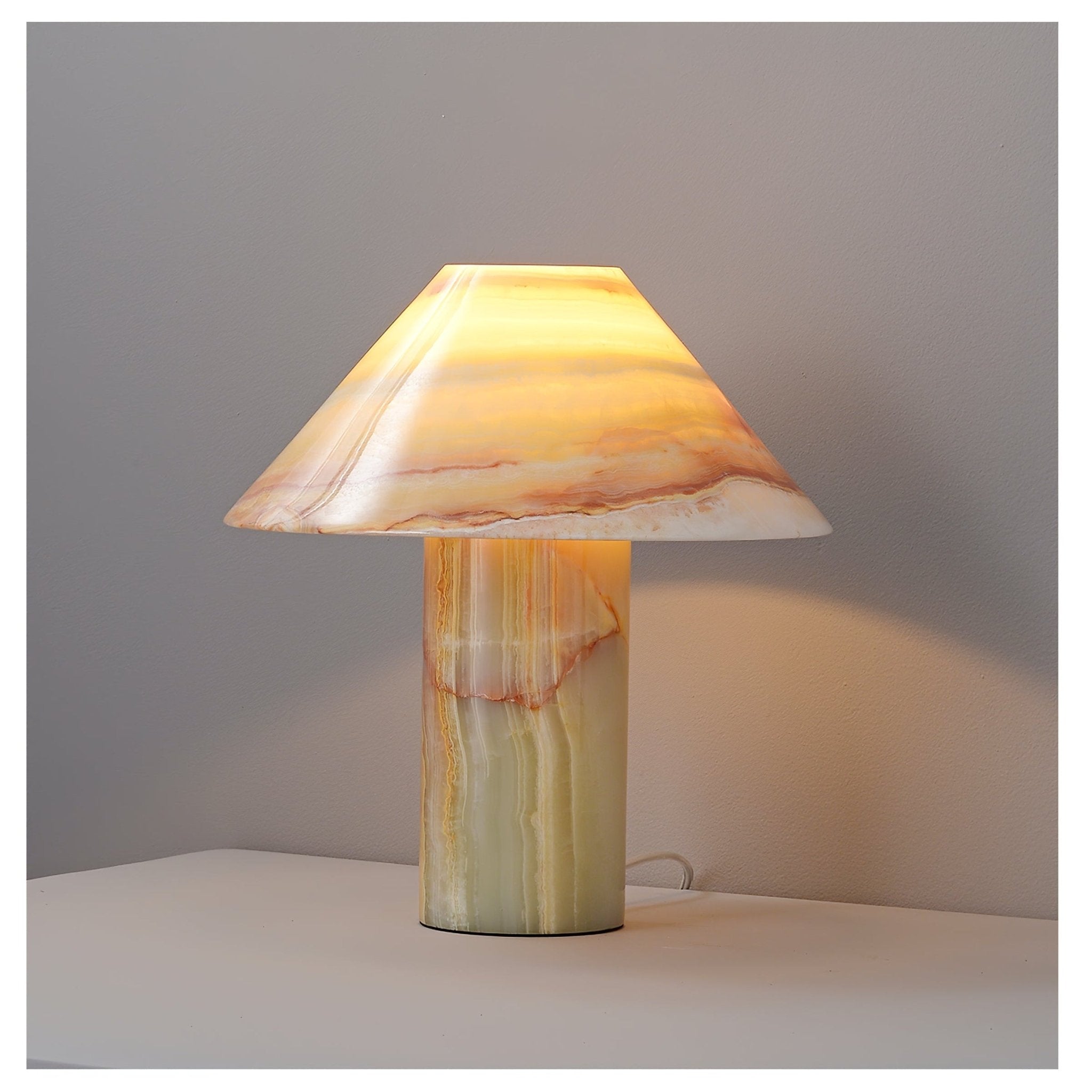 Aurora Vintage Jade Table Lamp - Letslighting