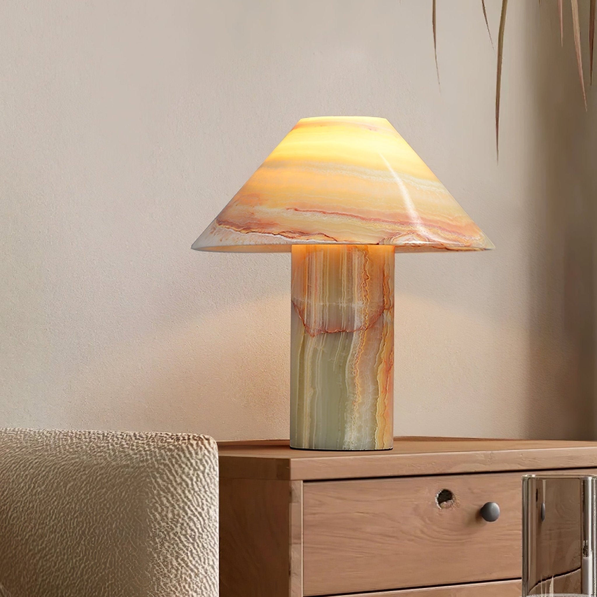Aurora Vintage Jade Table Lamp - Letslighting