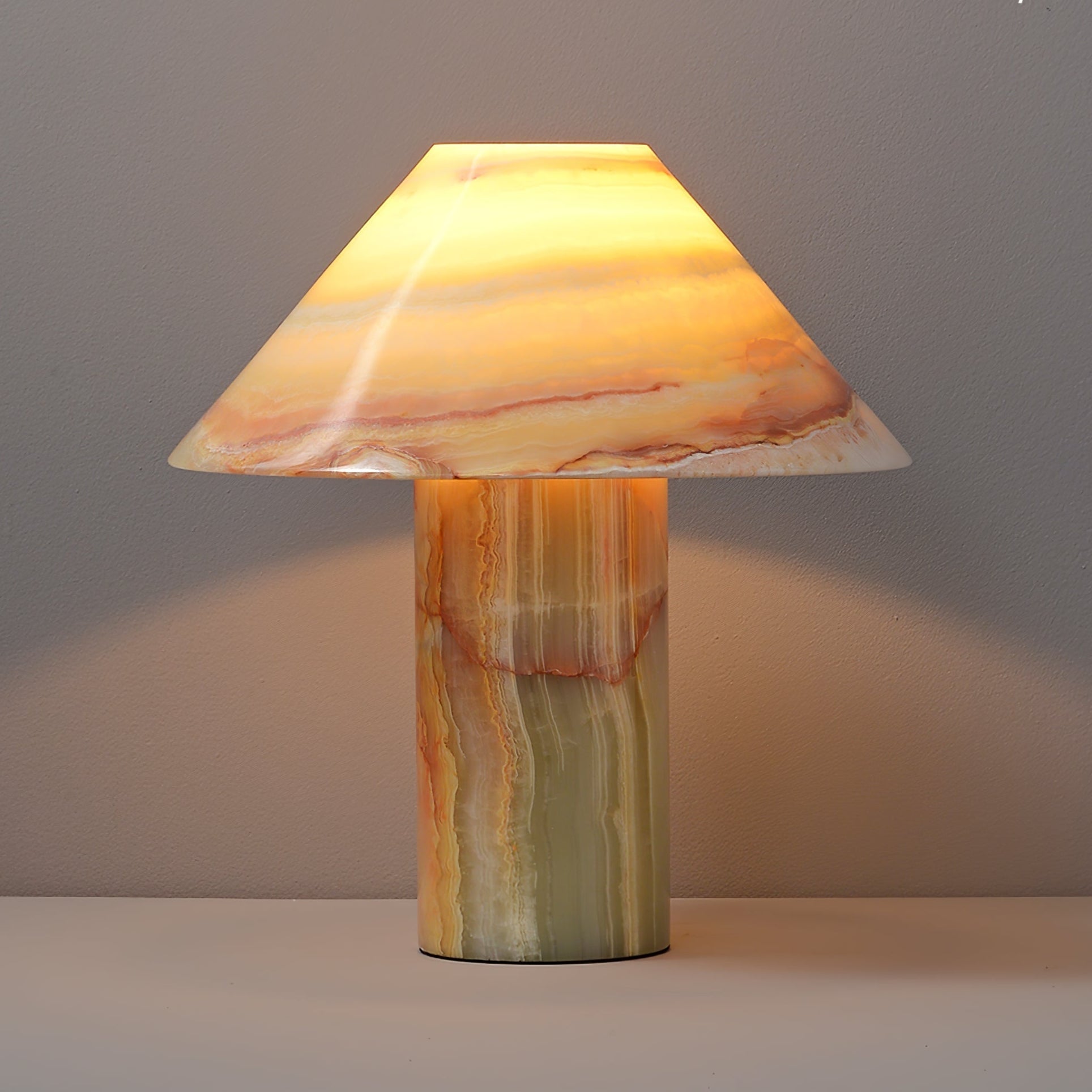 Aurora Vintage Jade Table Lamp - Letslighting