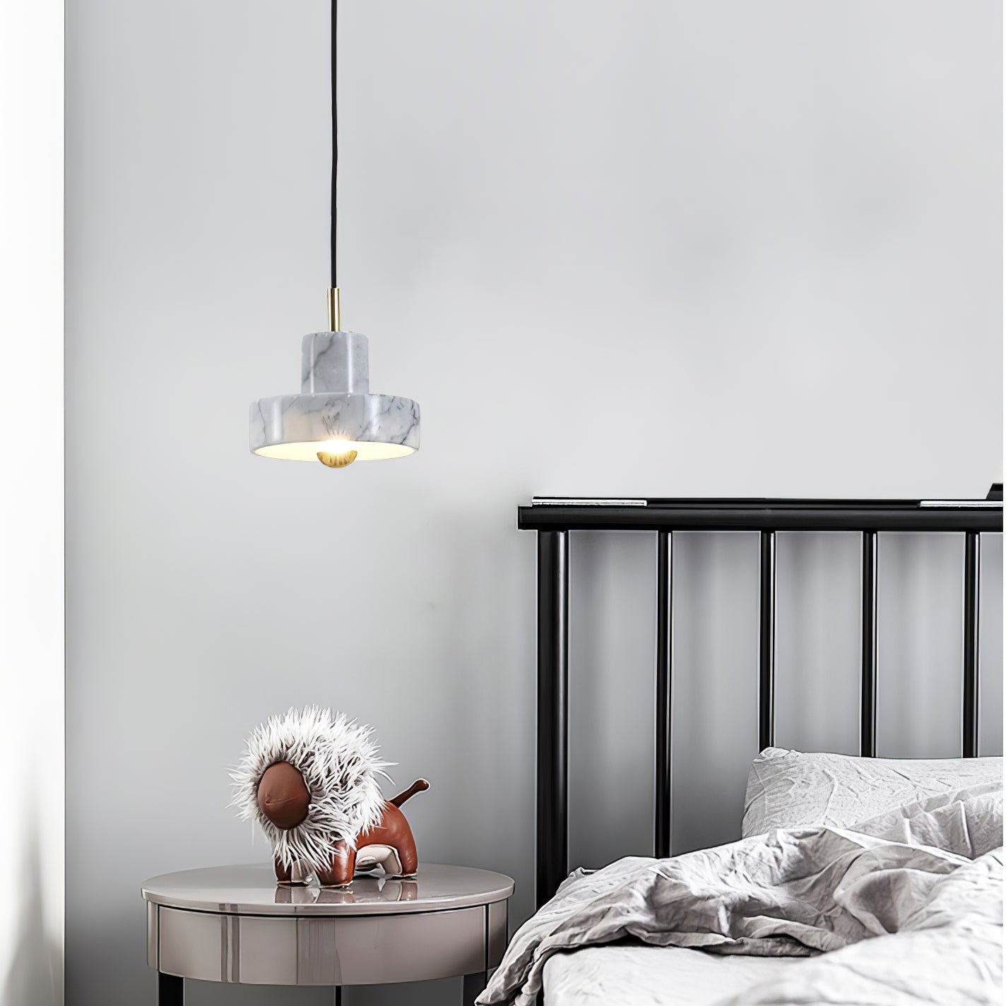 Cunorora Premium Nordic Art Aura Marble Pendant Lamp - Letslighting