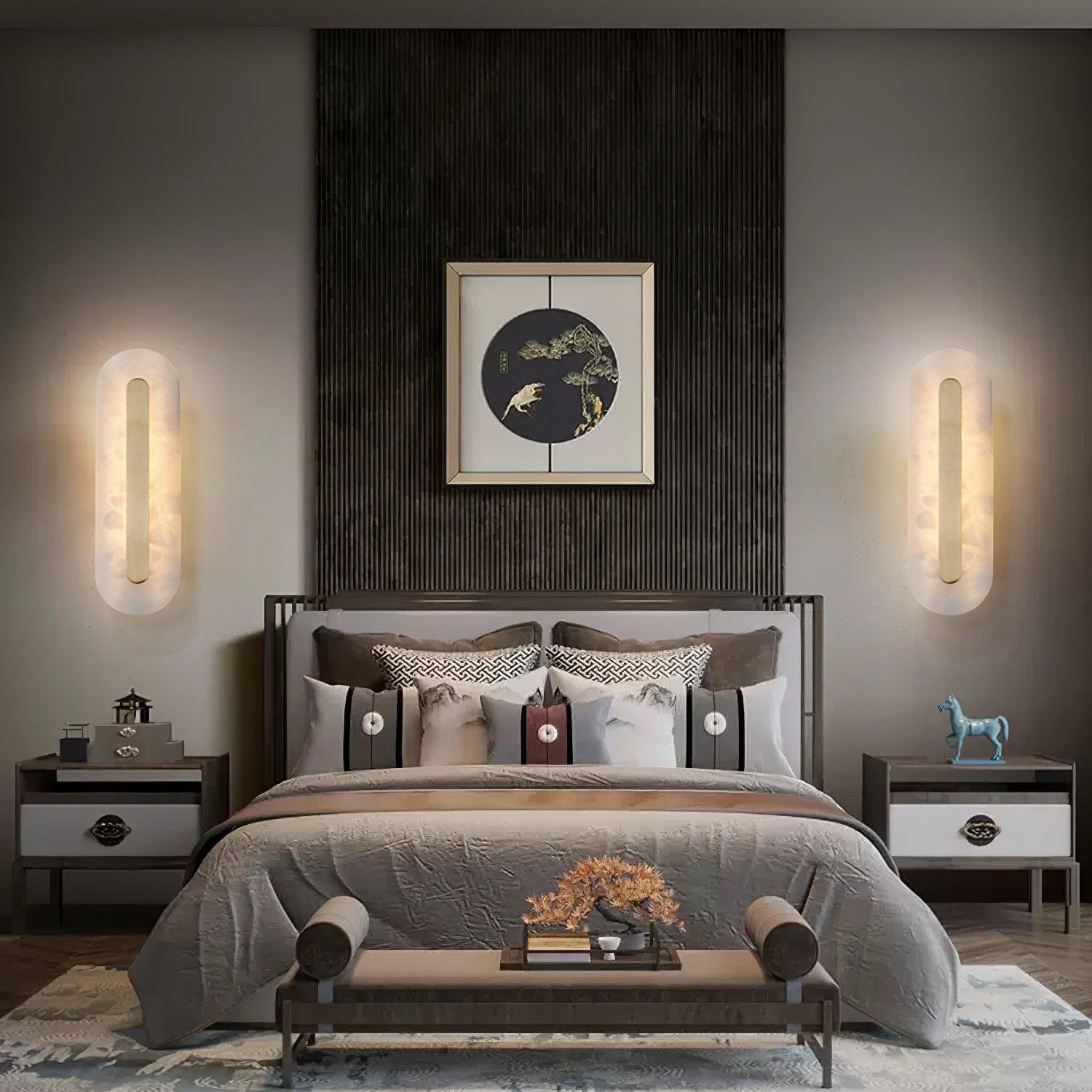 Selvia Alabaster Wall Light - Letslighting