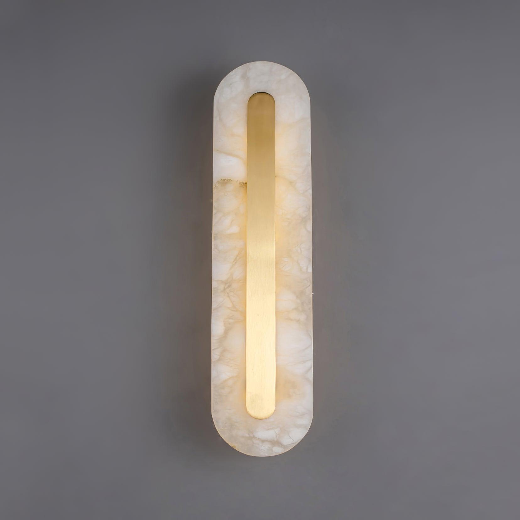 Kristy Alabaster Rounded Wall Lamp - Letslighting
