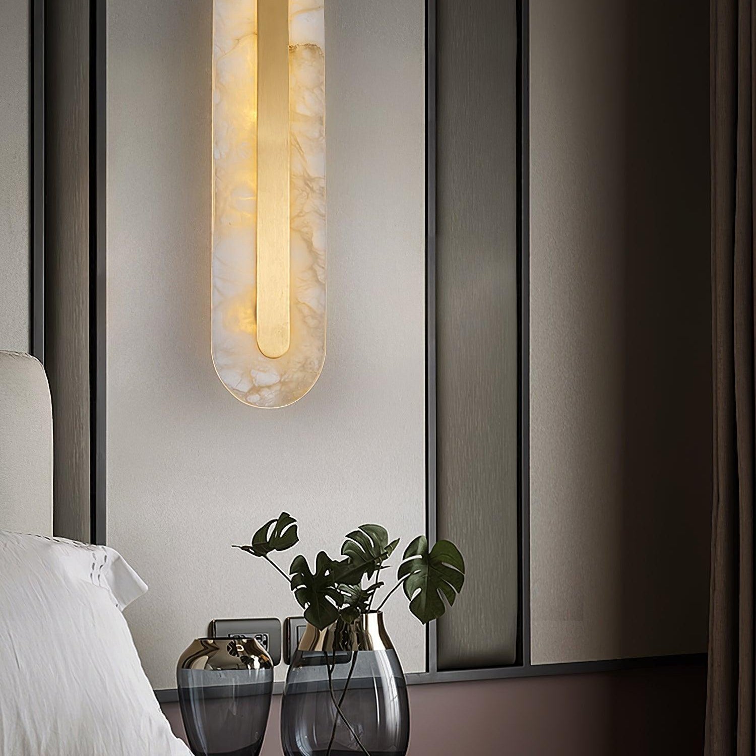 Selvia Alabaster Wall Light - Letslighting