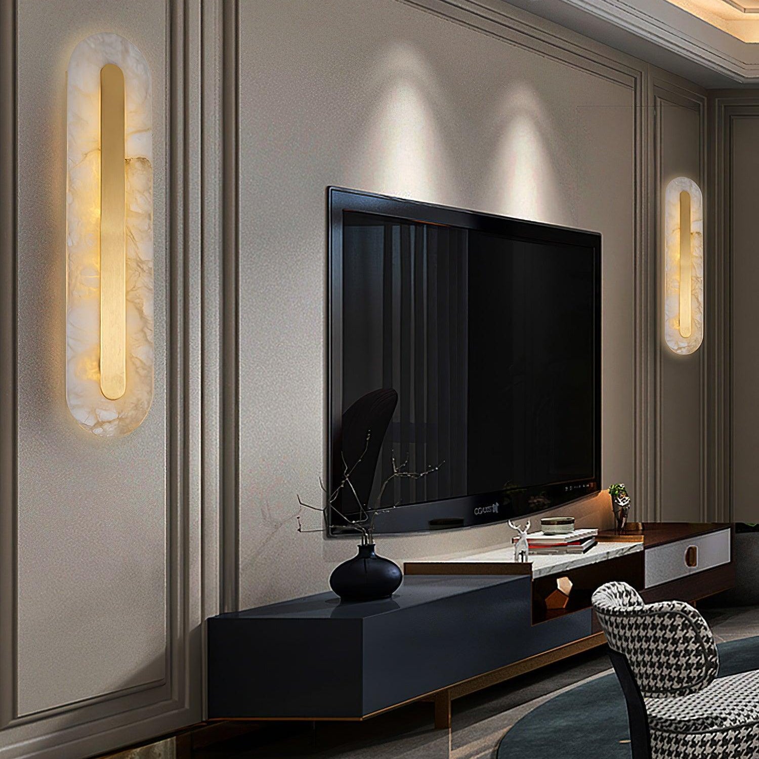 Selvia Alabaster Wall Light - Letslighting