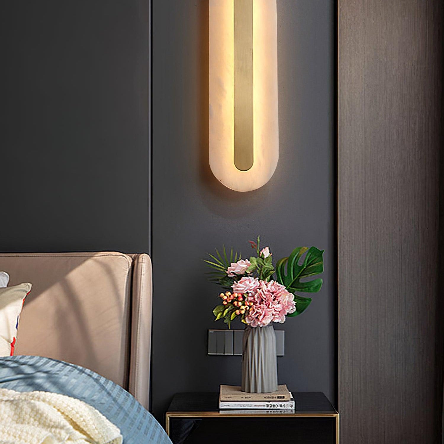 Selvia Alabaster Wall Light - Letslighting