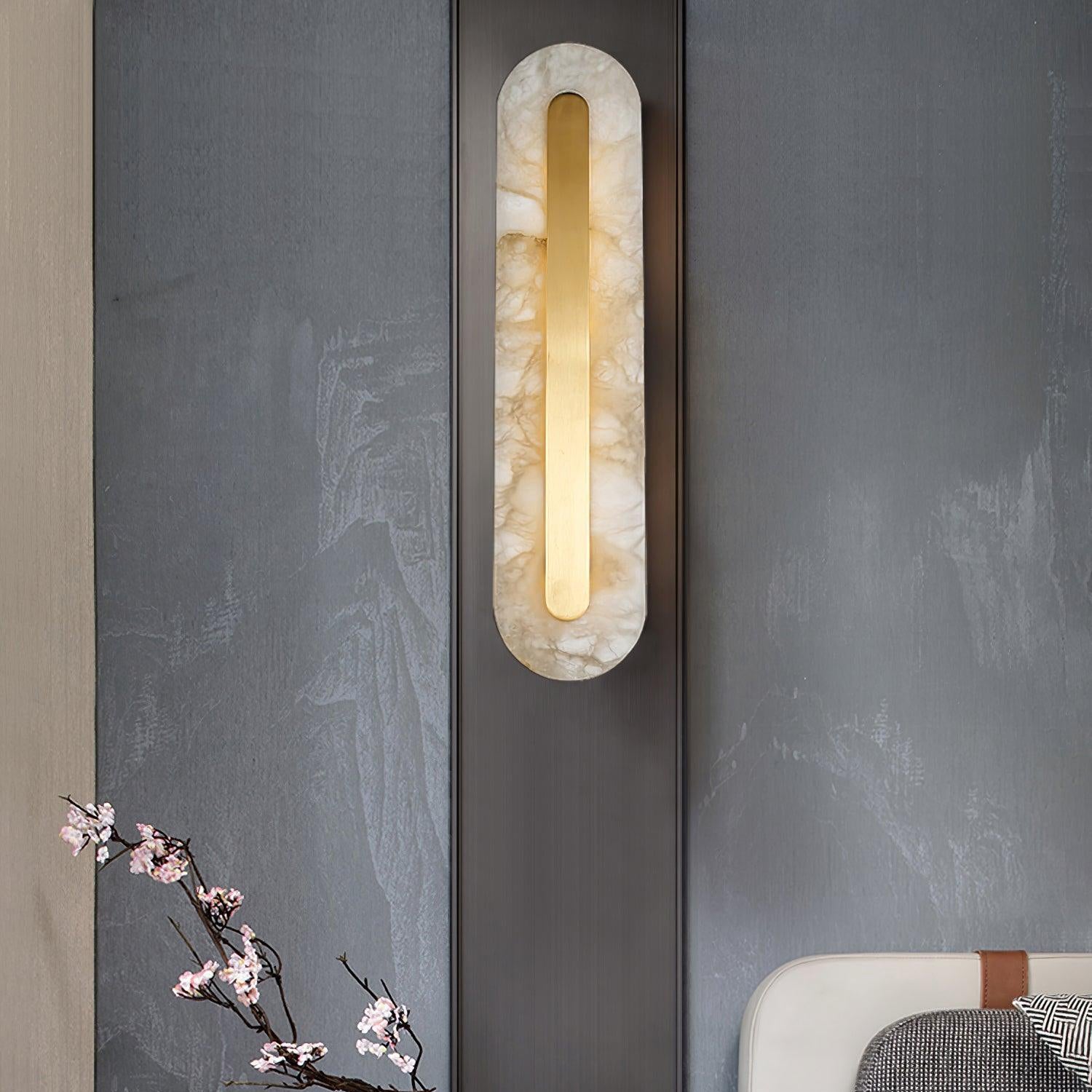 Selvia Alabaster Wall Light - Letslighting
