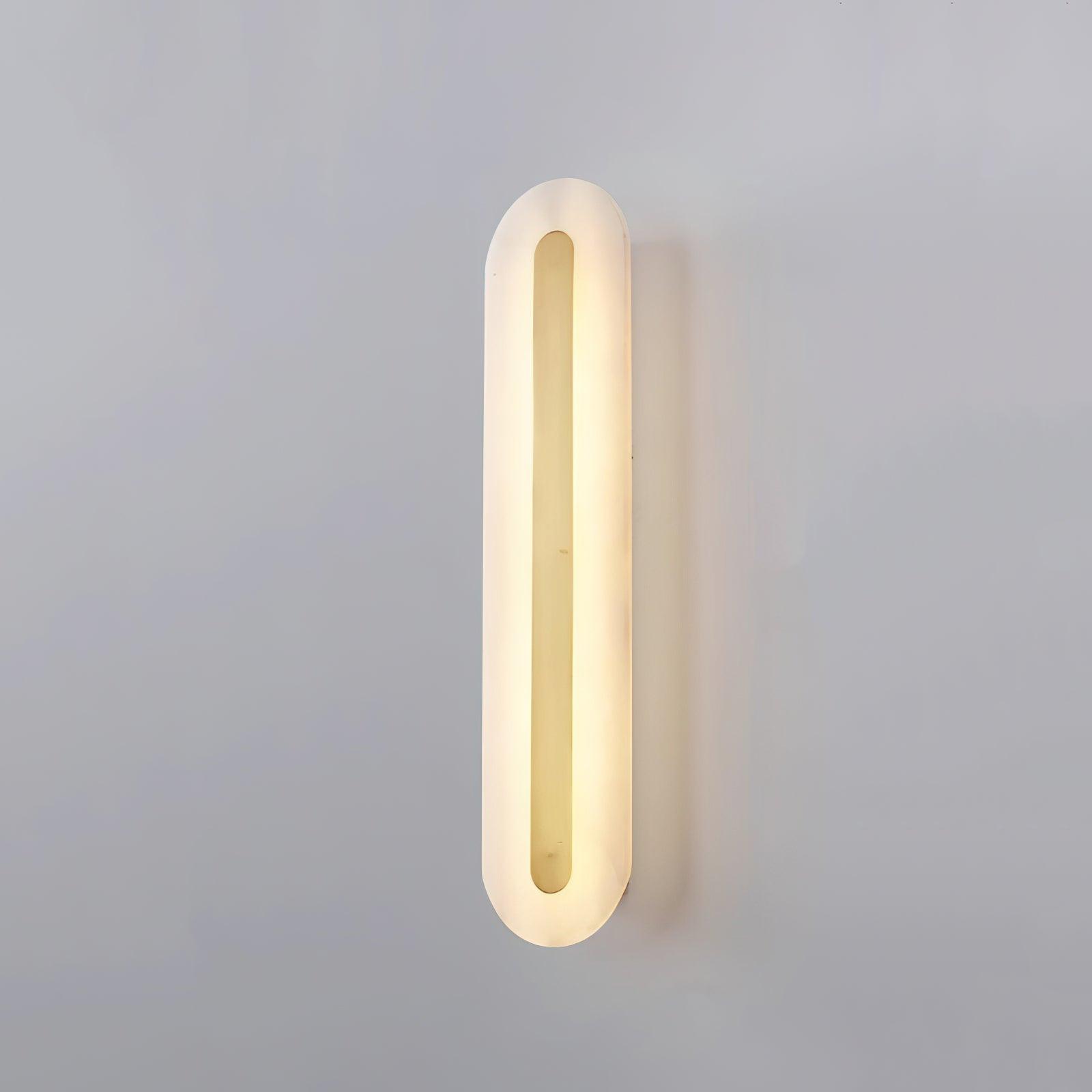 Kristy Alabaster Rounded Wall Lamp - Letslighting